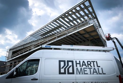 Hartl Metall Projekte Burg Design Erweiterung Produktionshalle