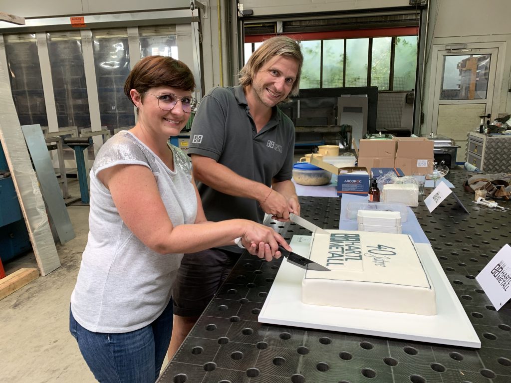Jubiläum 40 Jahre Hartl Metall