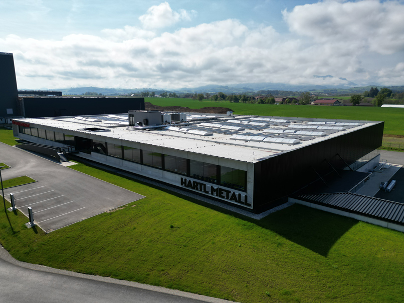 Hartl Metall neuer Standort innovatives Firmengebäude
