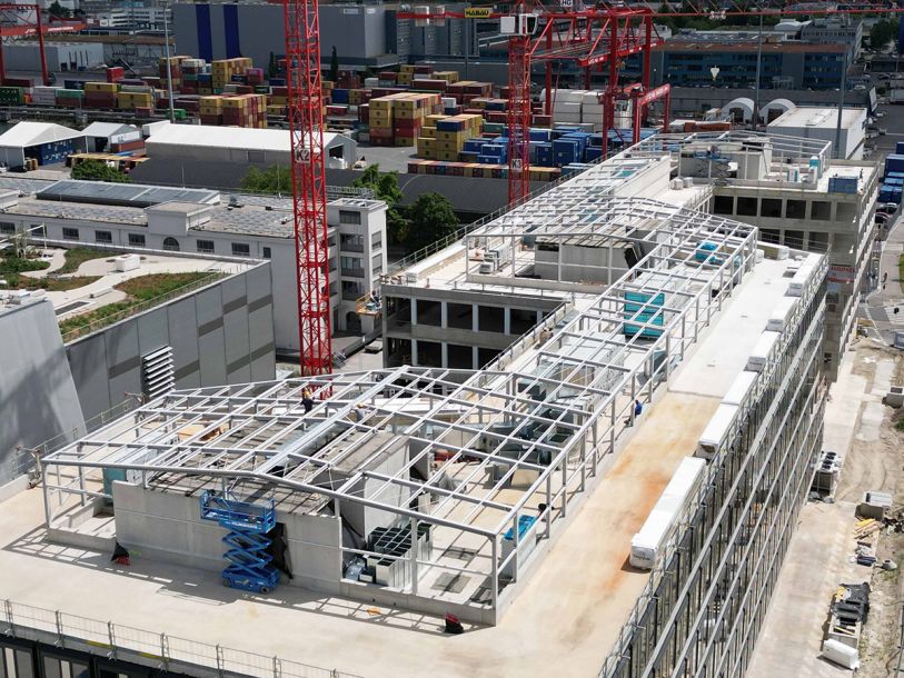 hartl metall Technikgeschoß Hafenportal Linz