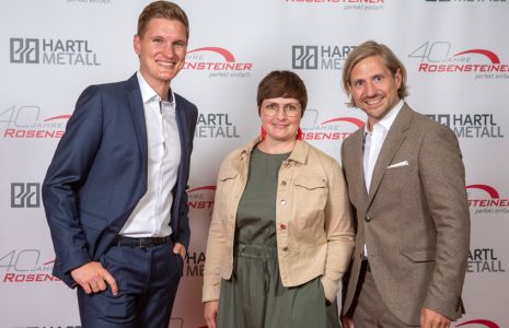 Hartl Metall Rosensteiner Eröffnungsfeier Firmenstandort Red Carpet